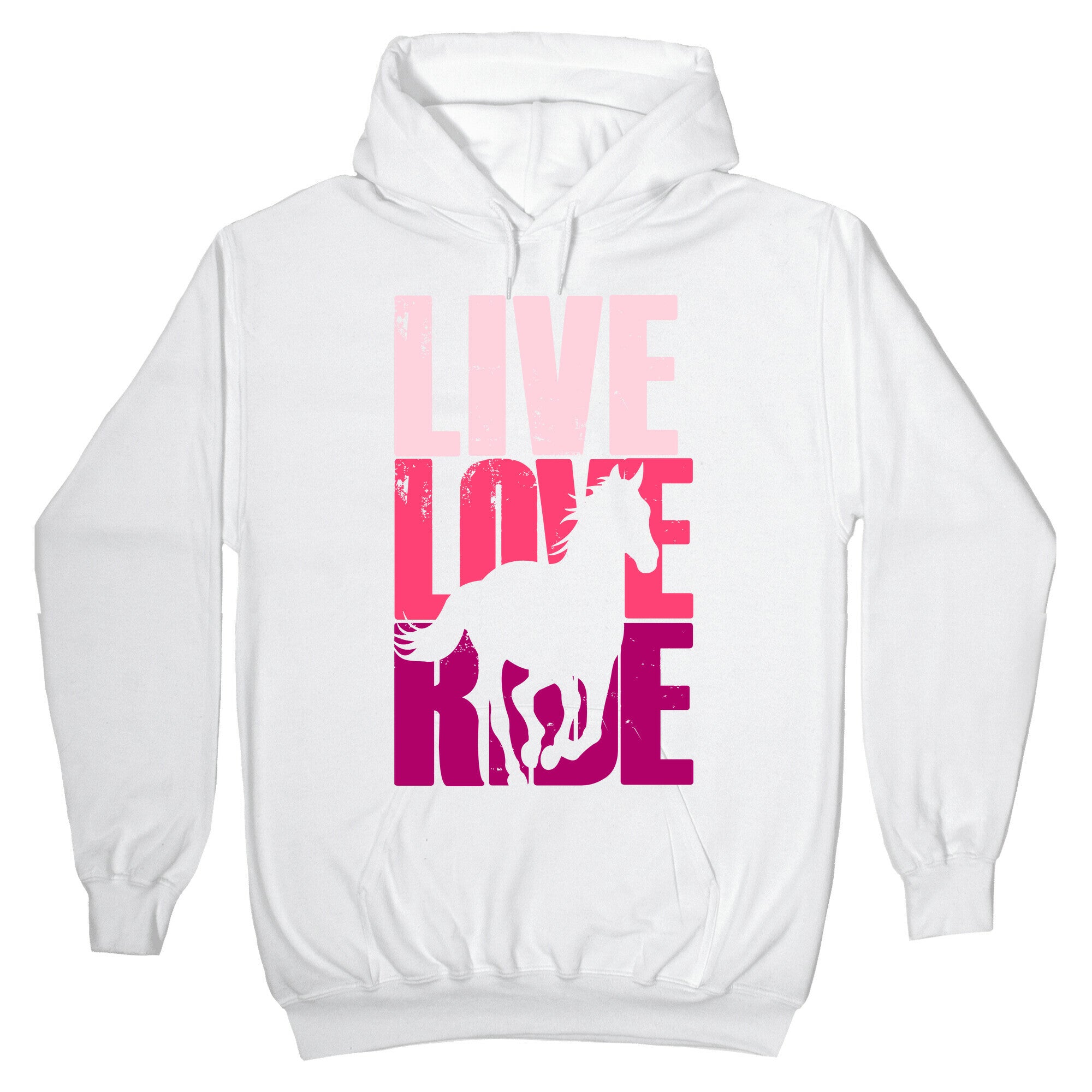 Live, Love, Ride (Horse) Hoodie